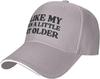 I Like My Men A Little Bit Older Baseball Cap Polyester Unisex Adult Adjustable Outdoor