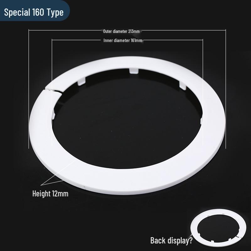 Decorative Pipe Cover Ring for Air Conditioning and Heating Valves