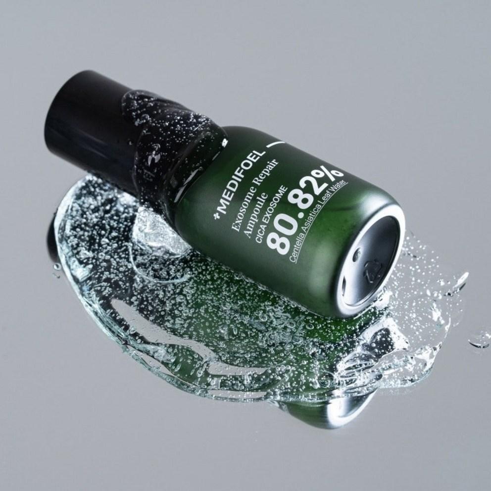 MEDIFOEL Exosome Ampoule Hyaluronic Acid Moisturizing Calming Cica Pore Tightening Serum, 50ml