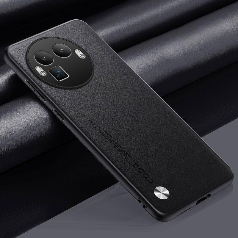Pouzdro z PU kůže pro Oppo Find X9 Pro Zadní kryt Silikonová plná ochrana fotoaparátu Pouzdro na telefon pro Oppo Find X 9 X9Pro 5G Capa Coque
