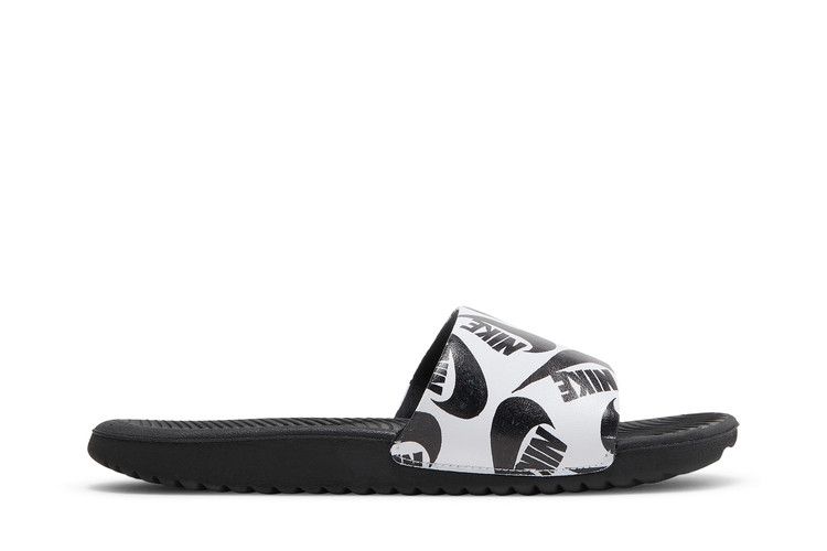 Nike Kawa Slide SE JDI GS 'Black White'