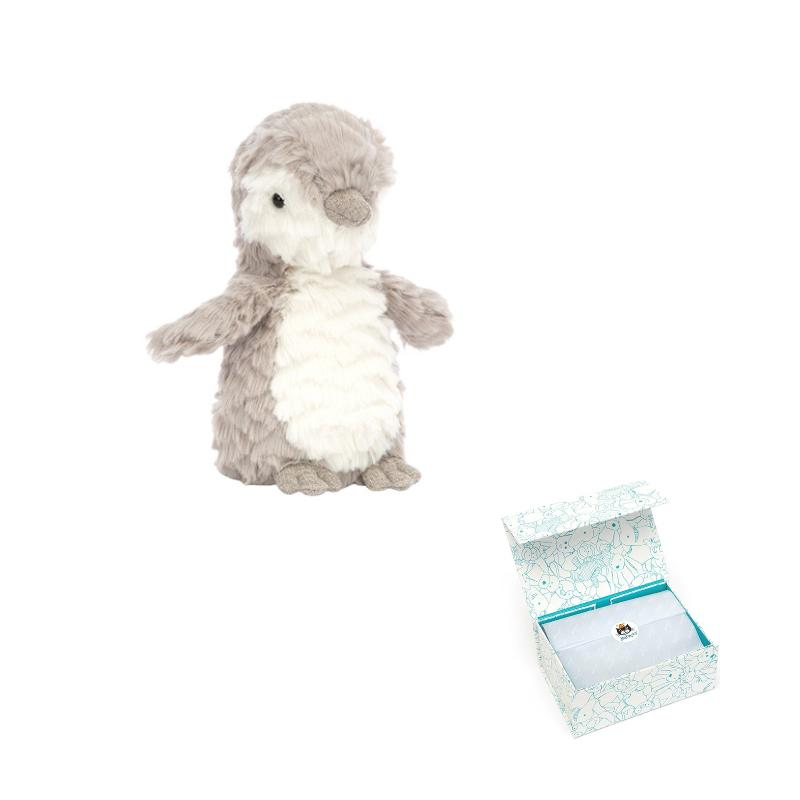 JELLYCAT Arctic and Antarctic Series Deeds Penguin Cute Doll Plush Doll 15cm/26cm Height