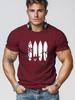 2026 Summer Bestselling Street Casual Fashion Comfortable Breathable Simple Patterned Printed Unisexs Pure Cotton TShirt