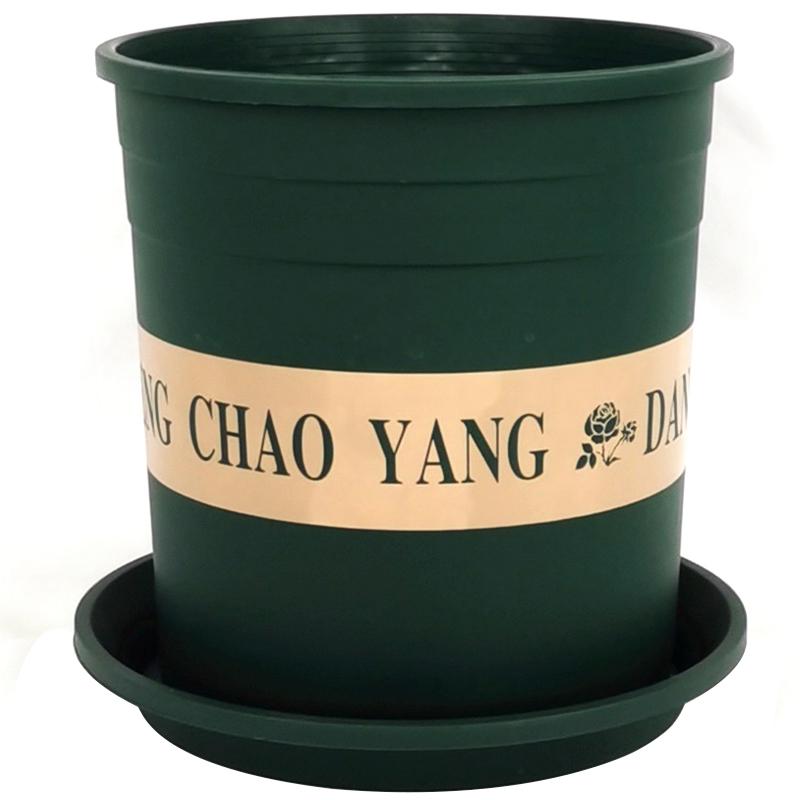 Thiened Gallon Plastic Flower Pots for Home Garden Vegetable Planting Balcony Yard een Plant Pots Rattan Rose Pot