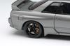 Make Up EIDOLON 1/43 Nissan SKYLINE GT-R (NISMO BNR32 CRS Version) 2022 Dark Metal Gray Finished Model EM769