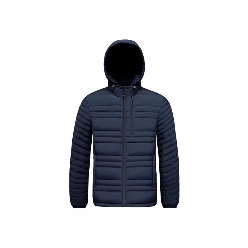 Mens Removable Hood Lightweight Warm Puffer Cotton Coat Casual Winter Outerwear