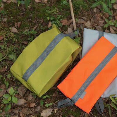 Fabric Storage Bag Various Compartments Portable Organizing Bags Oxford Cloth Texture for Hiking Camping Swimming Needs