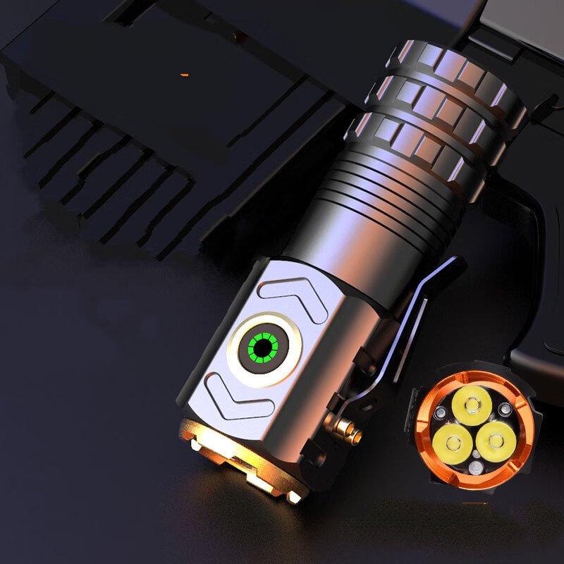 NuFeng Three-Eyed Monster Super Bright LED Flashlight