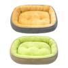 Cat Sofa Soft Plush Bed with Thickened Filling and Neck Protector Anti-Slip Bottom for Warm Winter Cats