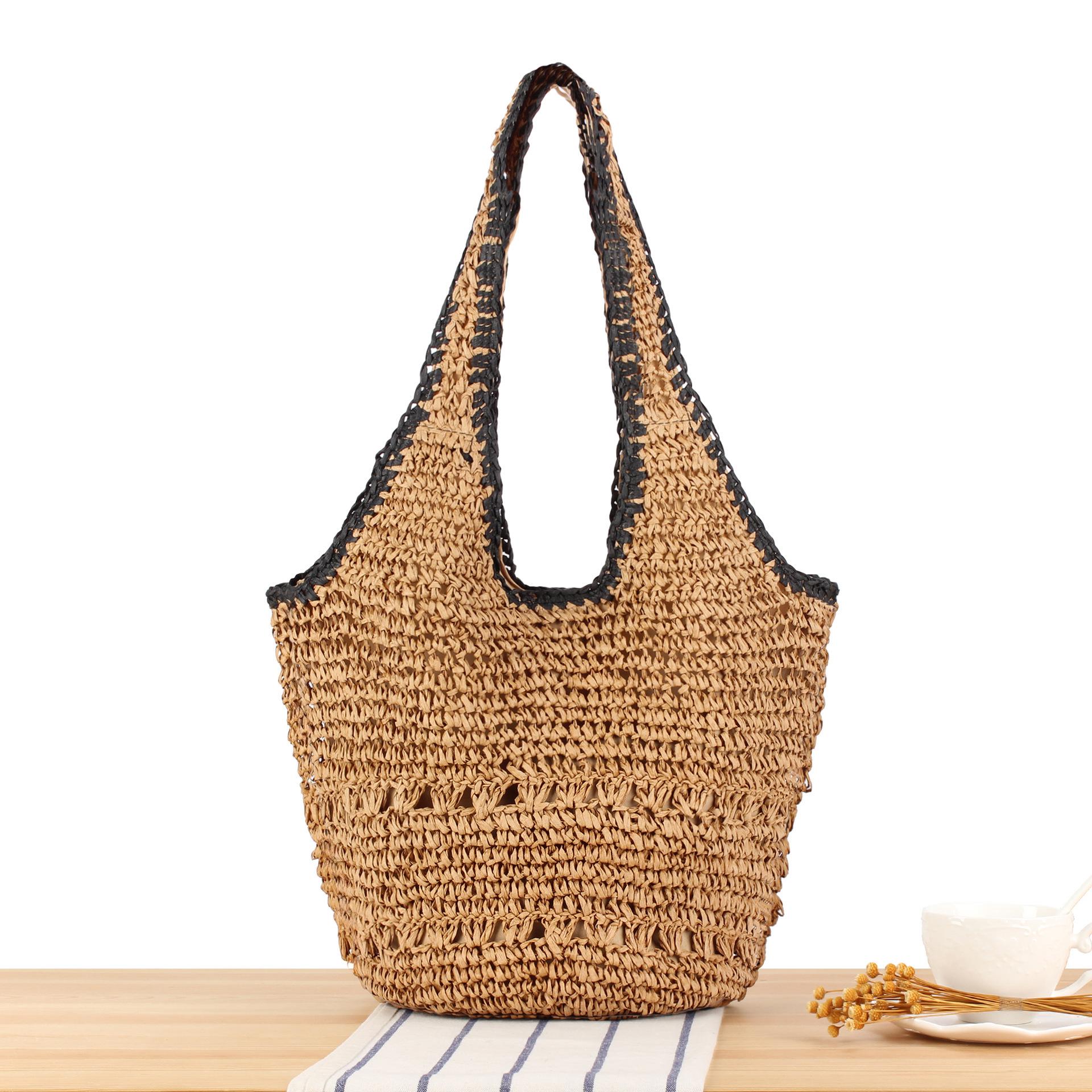 

2025 Versatile Casual Woven Beach Bag for Everyday Use