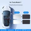 For Tesla Model Y 2025 Model 3 Highland 2024 Sunshade Roof Skylight Sunroof Upgrade Ice Cloth Buckle Front Windshield Sun Shade