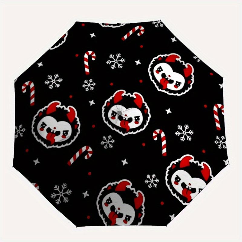 

1pc Cute monster Umbrella - 8-Rib Automatic Open/Close, Fashionable Compact Umbrella for Outdoor Adventures yy250813140