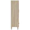 *NEW Enfilade Commode intérieure - Buffet haut Chêne sonoma 70x31x115 cm Classique - Bois d'ingénierie CL80543