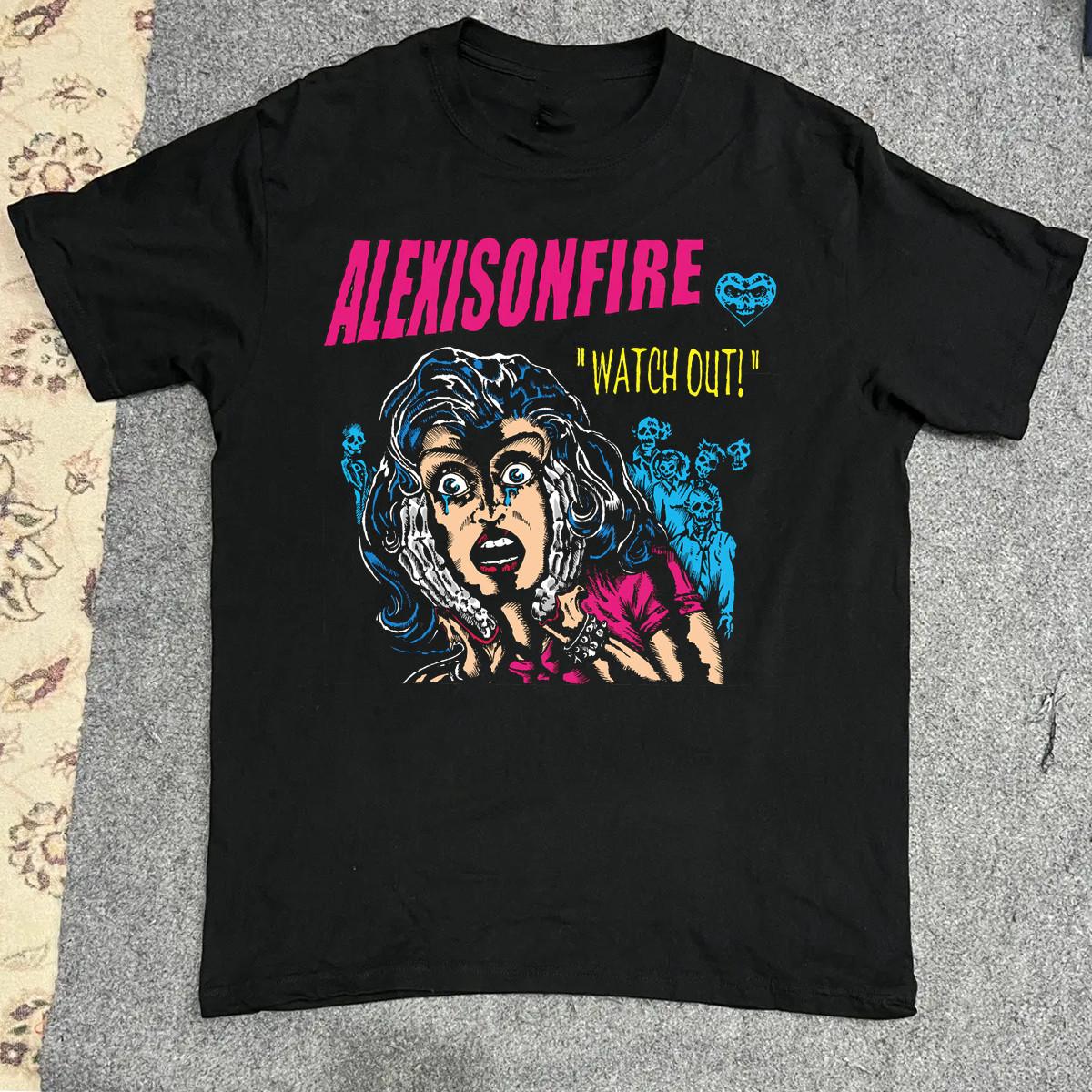 Collection Alexisonfire Watch Out T Shirt Full Size S to 5XL OB1124 XXXXL