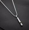 Men's Trendy Letter Necklace: Versatile Light Luxury Cuban Chain Choker