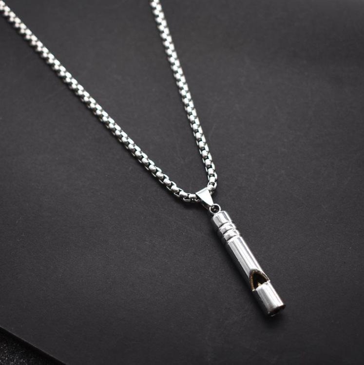 Men's Trendy Letter Necklace: Versatile Light Luxury Cuban Chain Choker