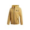 ZNE FZ Winter Hoodie Jacket with Fleece Lining Men Outerwear Gold GU2078