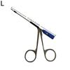 Medical Ear Wax Pick Tongs With Lights Earwax Remover Micro Alligator Crocodile Forceps Ear Pick Ear Nose Cleaning