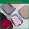 Letter Embroidery Menstrual Pad Storage Bag Portable Travel Handbag Makeup Case