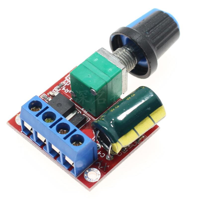 5a 90w Pwm Pwm Motor Speed Controller Module 5v-35v Adjustable Regulator Speed Switch Led Dimmer
