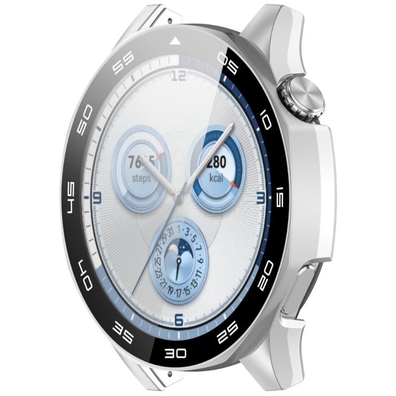 Integrated Screen Protector Case with Scale Designs Protective Hard Case Cover Simple Installation for Watch GT5 46mm