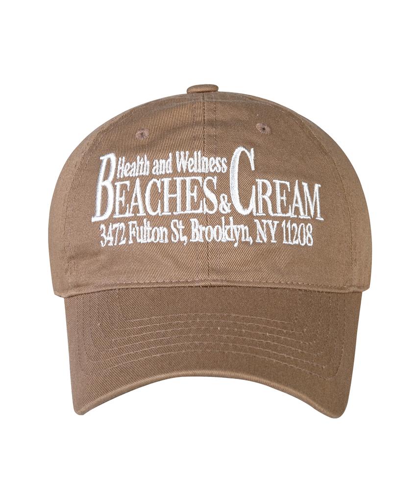 Bichiseuaenkeulim Health And Wellness Ball Cap-Dark Beige