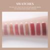 Sexy Nude Matte Lipstick Multi-functional for Lips and Cheeks Long Lasting Waterproof Smudge-proof Dual-purpose Makeup for Women
