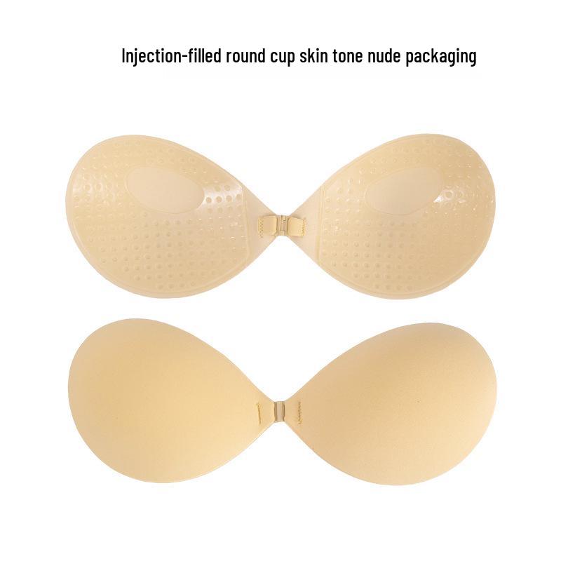 Plus Size G Cup Seamless Silicone Bra: Breathable, Invisible, Strapless Nipple Covers