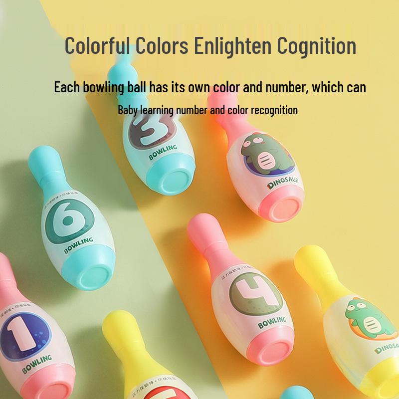 Kids' Bowling Set: Indoor & Outdoor Game for Educational and Parent-Child Fun