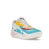 Puma All-Pro Nitro Pelé Yellow Aqua Men Sneakers Multi-Color White 379079-06