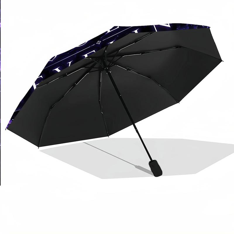 Portable Auto Folding Umbrella,Solo Leveling 8 Rib Waterproof Umbrella For Camping Commute