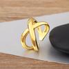 Nidin High Quality 8 Styles Irregular Geometric Multilayer Open Rings Adjustable For Female Male Punk Style Finger Jewelry Gifts