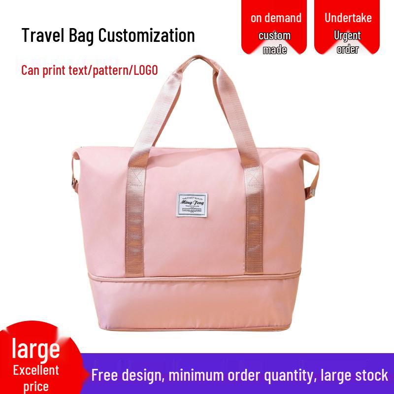 Waterproof Double-Layer Gym Bag with Wet/Dry Separation – Ideal for Travel and Sports