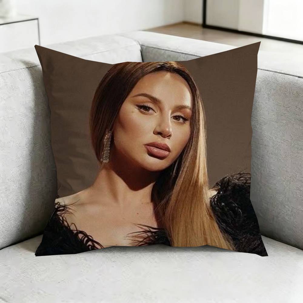 Anna AAsti AArtik Singer Square DoubleSided printed Pillow Case Bedroom Bedside Pillow Sofa Cushion Cover Gift