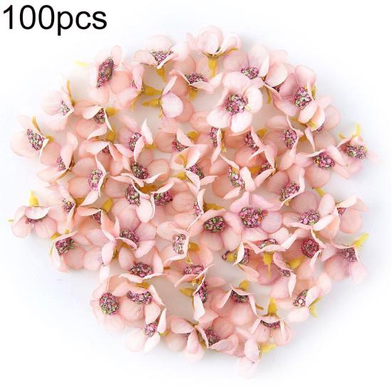 100 ks 2cm mini umělá květinová hlava sedmikrásky DIY svatební dekorace girlanda