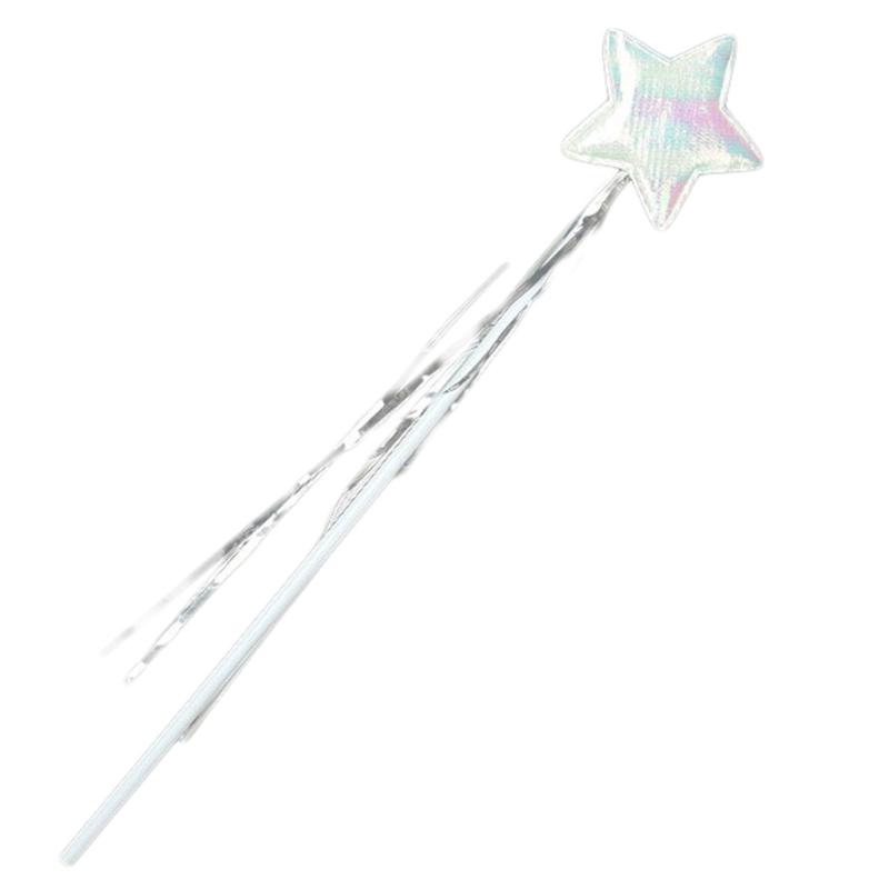 Angel Wings Headband with Wand for Kids Boys Girls Feather Fairy Wings Halloween Party Cosplay Costumes