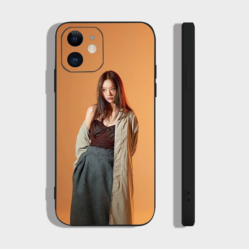 Korean Singer And Actor Lee Hyeri Phone Case For IPhone 17 Air 16 15 14 13 Pro Max 11 12 Black Silicone Cover