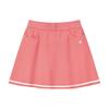 Logo Print Golf Woven Casual Skirt Women Skirts Pink A11W215313-FPC