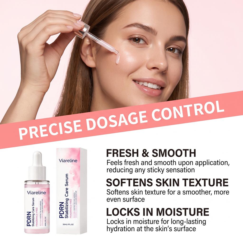 Salmon DNA PDRN Care Serum Pink Glow Remove Skin Darkness Hydrating Moisturizing Firming Plumping Hydrating Soothing Facial Seru