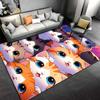 Cute Cartoon Cats Pattern Carpet for Living Room Home Decoration Suitable for Use As an Anti-slip for Living Room Bedroom Sofas
