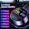 Digital Display FM Transmitter Car Chargers Handsfree MP3 Player Fast USB Type C Charging Adapter