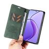 YIKATU YK-004 For Realme 12 5G Case Skin Touch Feeling PU Leather Stand Phone Cover
