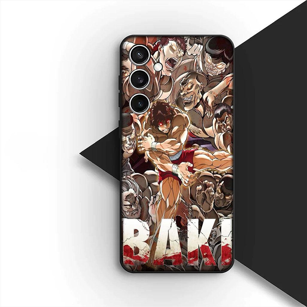

Casing for Samsung Galaxy S10 S8 S9 Plus A33 A34 A31 70 A71 A72 Note 20 9 8 S10E Phone Cover Soft Case Baki Hanma Art Cartoon Galaxy S10+