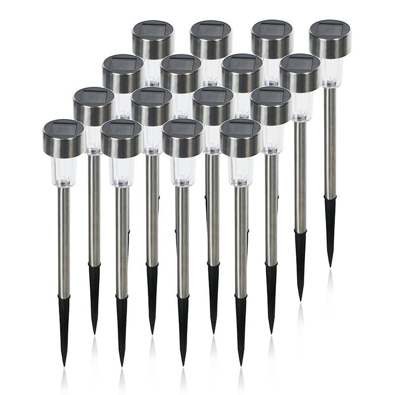 10 Stück Solar-Landschaftsrasenleuchten für den Außenbereich, Außenleuchten, Solar-Hofleuchten, Wege, Höfe, Rasenflächen, Gehwege,