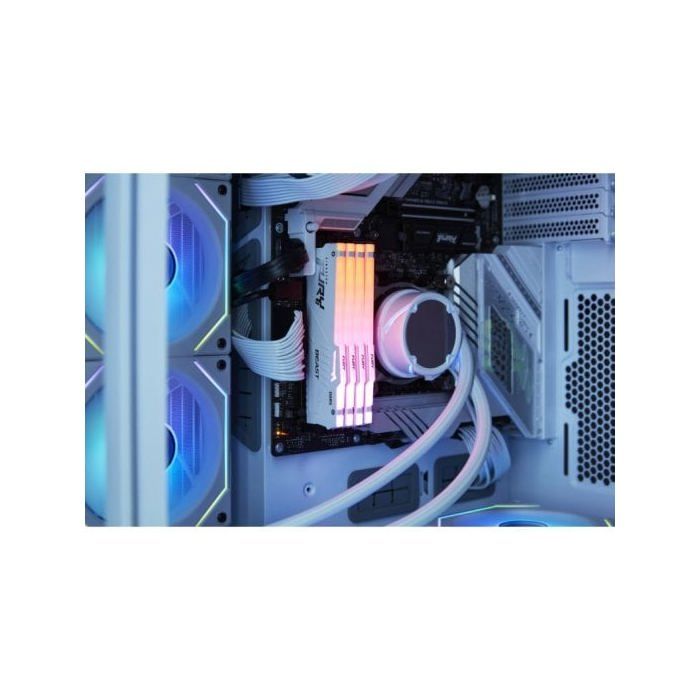 DIMM - KINGSTON - FURY Beast White RGB EXPO - 16Go - DDR5 - 6000MT/s