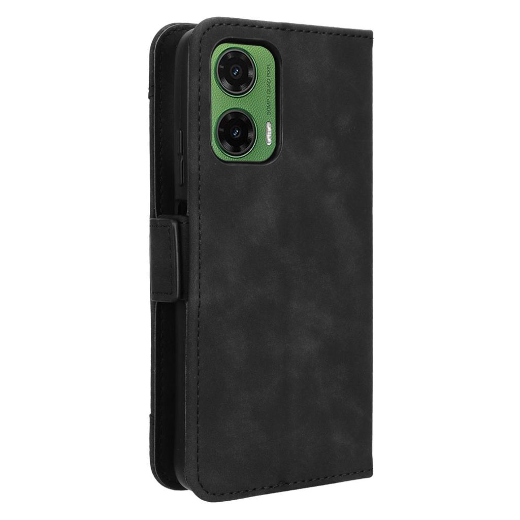 Para Motorola Moto G35 5G Funda de Cuero Cubierta Tipo Billetera para Teléfono con Múltiples Ranuras para Tarjetas