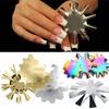 Nail Art Tool Stencil French Tip Smile Line Multi-Sizes Easy Edge Cutter Trimme^