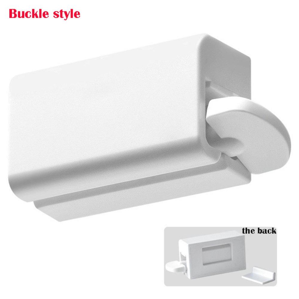 ABS Magnetic Toothpaste Squeezer Manual Wall Mounted Lazy Squeeze Toothpaste Clip Rolling Durable Toothpaste Rack