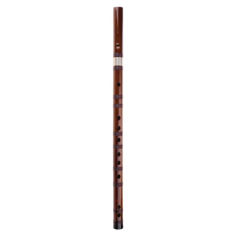 Flauta Chinesa de Bambu Destacável Instrumento de Sopro Madeira Flauta Chinesa Flauta Portátil Instrumentos Musicais de Sopro Duradouro