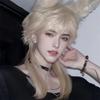 Synthetic Long Cosplay Wig Straight Anime Men Wigs Wolf Tail Mullet Head Wigs with Bangs  Party